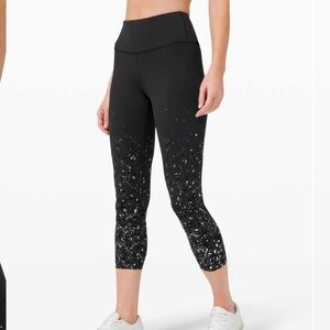 Speed Wunder Mid Rise Crop 23" *Speckle Shine